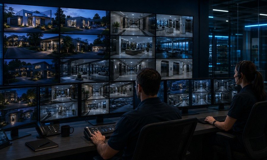 Centro de monitoreo 24/7